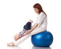 gym ballon post-natale au cabinet de sage-femme double coeur