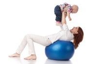 gym ballon post-natale au cabinet de sage-femme double coeur