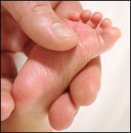 pieds de b�b�